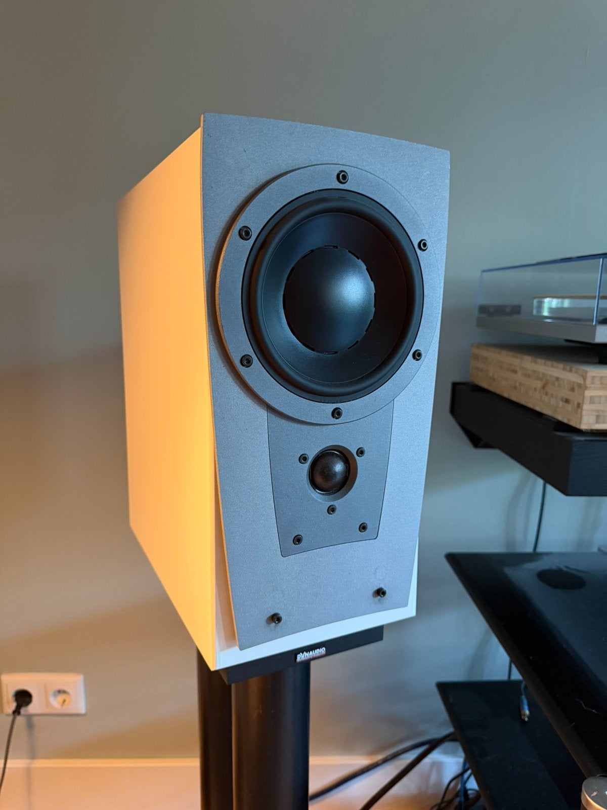 Dynaudio Contour S1.4 Luidsprekers met stands –Hoogglans Wit, Overige merken, Ophalen of Verzenden, Zo goed als nieuw, 120 watt of meer