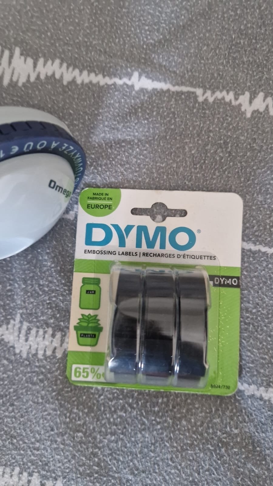 Dymo Omega labelmaker met 3 rollen Dymo tape, Computers en Software, Labelprinters, Ophalen