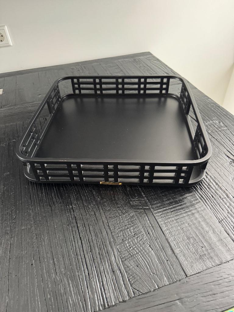 Rivièra Maison Rachel Square Tray | Dienblad, Ophalen of Verzenden, Zo goed als nieuw, Vierkant, Metaal