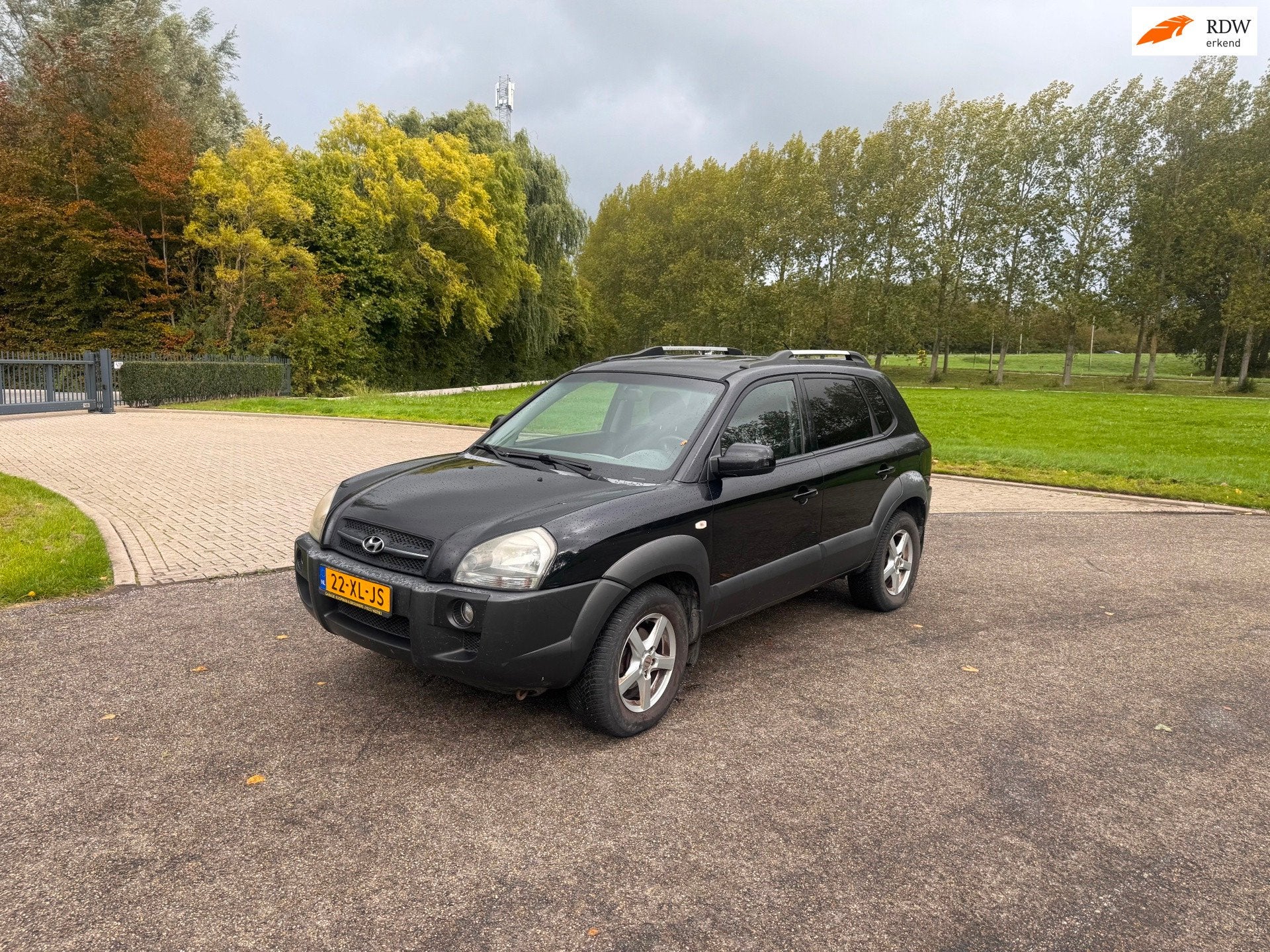 Hyundai Tucson 2.0 CRDi Style Automaat.Clima., Auto's, Gebruikt, 4 cilinders, Zwart, Origineel Nederlands