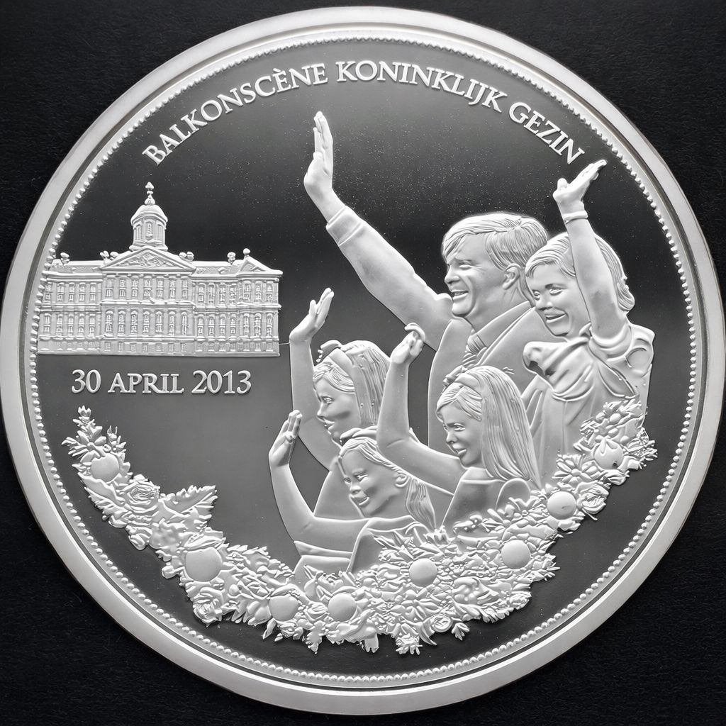 Penning Balkonscène KONINKLIJK GEZIN 2013, Verzenden, Overige materialen, Nederland