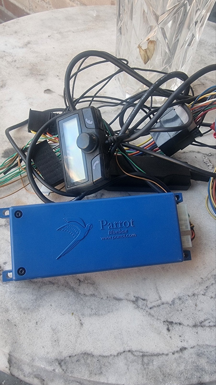 Parrot CK3100 Carkit - Goede staat, compleet, Ophalen of Verzenden, Gebruikt