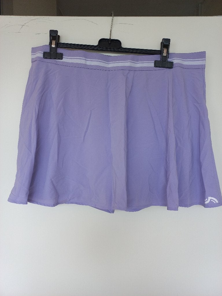 Nieuw lila tennisrokje met broekje eronder, elastisch, Kleding | Dames, Paars, Maat 42/44 (L), Nieuw, Ophalen of Verzenden