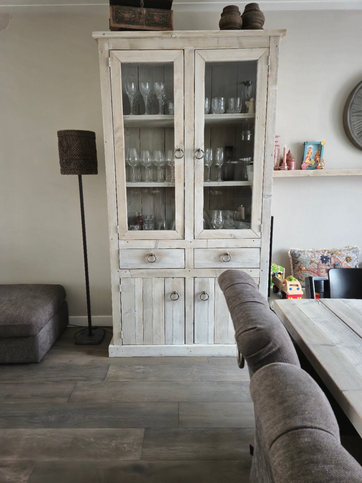 Complete meubelset van steigerhout, Huis en Inrichting, Ophalen, Gebruikt