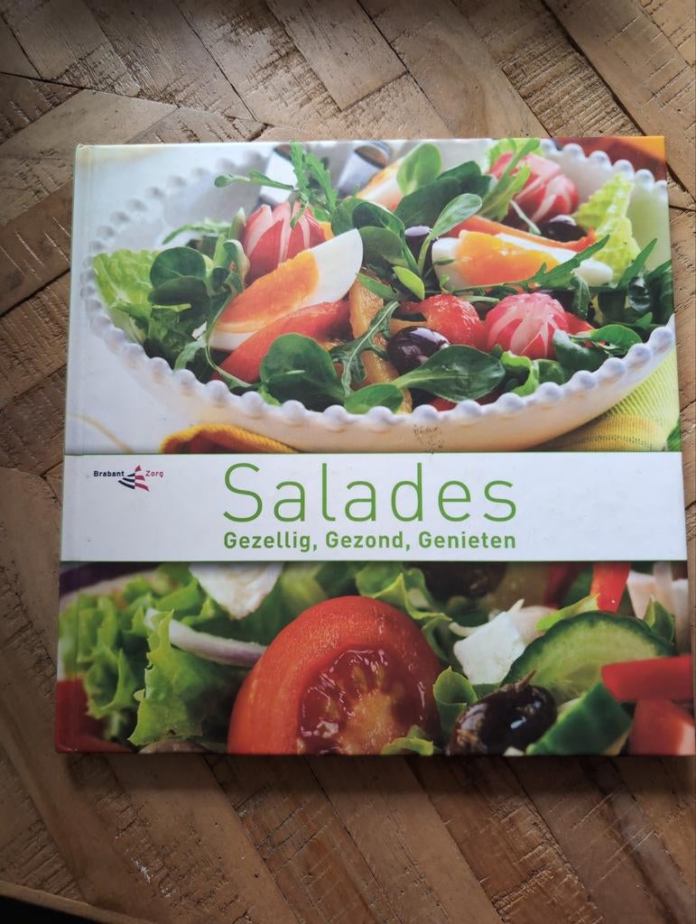 Salades: Gezellig, Gezond, Genieten - Kookboek, Boeken, Kookboeken, Onbekend, Hoofdgerechten, Gezond koken, Ophalen of Verzenden