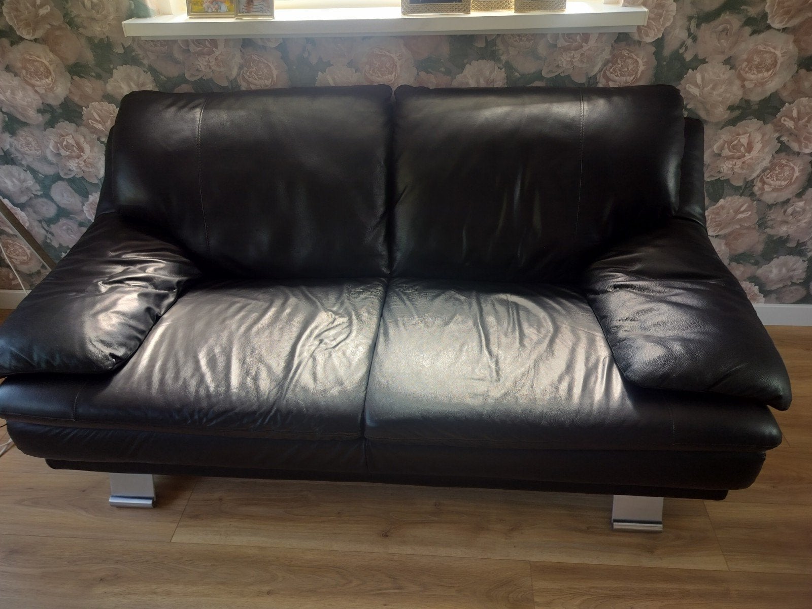 ITALSOFA 2-ZITS BANK I.Z.G.ST., Huis en Inrichting, Ophalen of Verzenden, Zo goed als nieuw, 75 tot 100 cm, 200 tot 250 cm