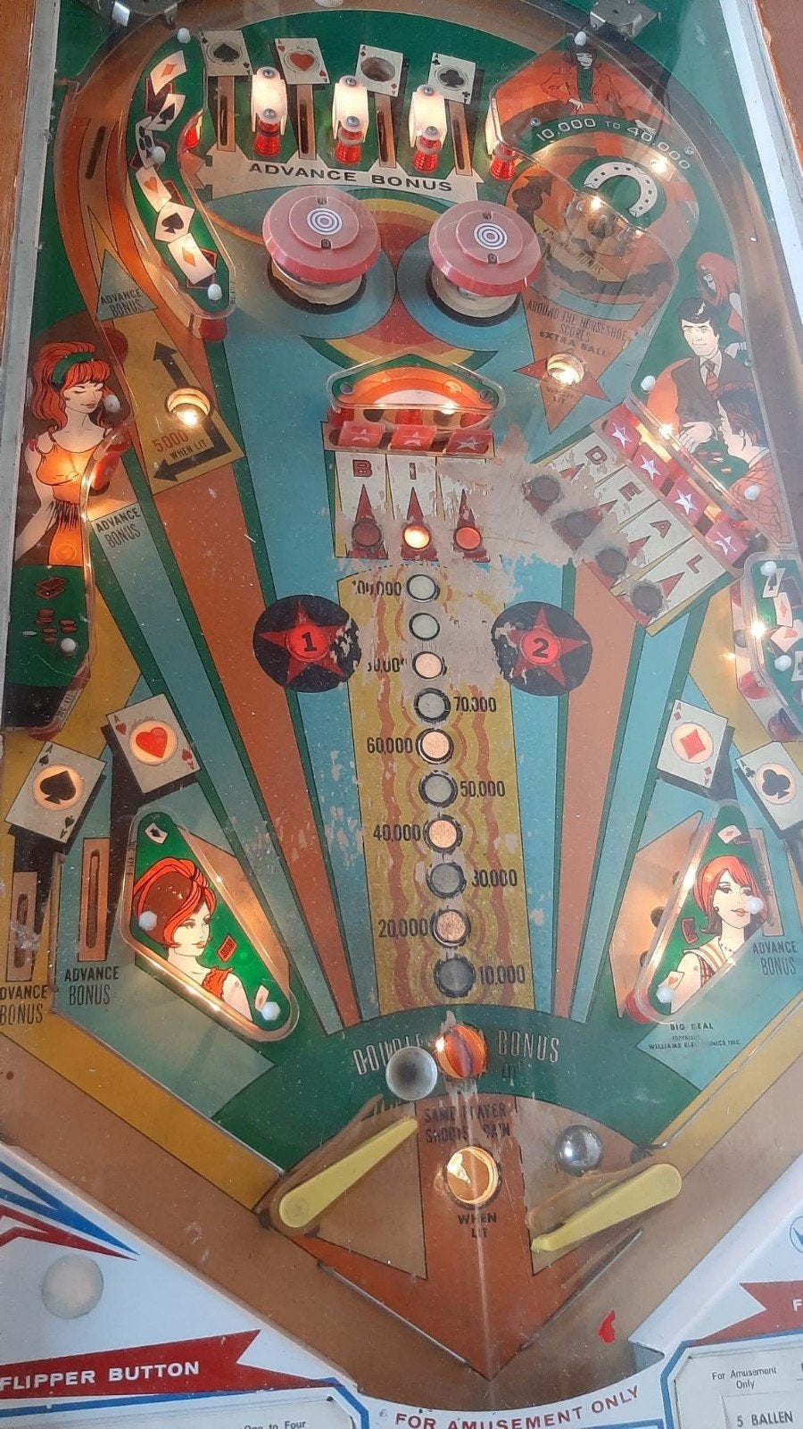 Tafel met ingebouwde flipperkast, Verzamelen, Automaten | Flipperkasten, Ophalen, Gebruikt, Flipperkast