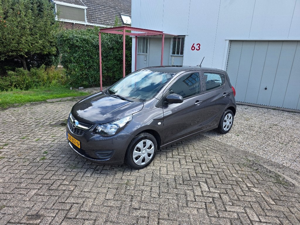 Opel Karl 1.0 Ecoflex 55KW 2015 Grijs zilver NAP 129000, Auto's, Voorwielaandrijving, 839 kg, 74 pk, 23 km/l