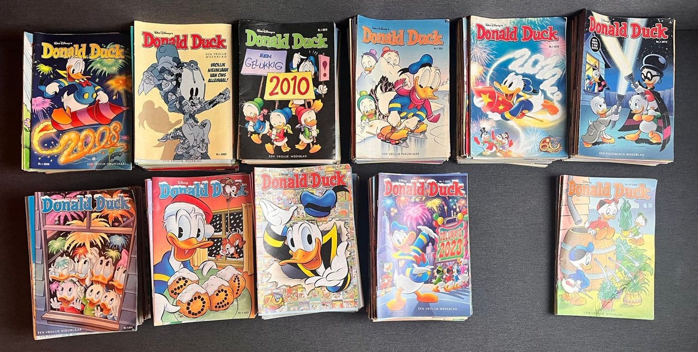 Donald Duck jaargang, Complete serie of reeks, Ophalen of Verzenden, Zo goed als nieuw