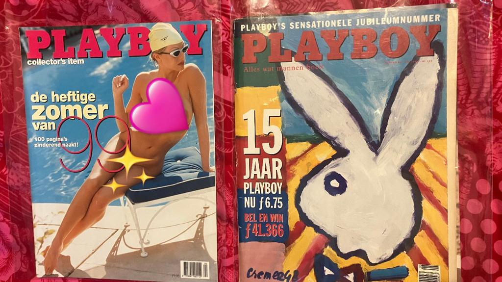 Vintage Nederlandse collectors editie Playboys, Verzenden, Gelezen, Overige typen