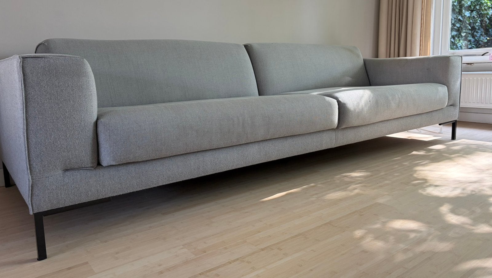 Nederlands Design on Stock Aikon 5-zits bank –ploeg wol, Ophalen, 250 tot 300 cm, Gebruikt, 75 tot 100 cm