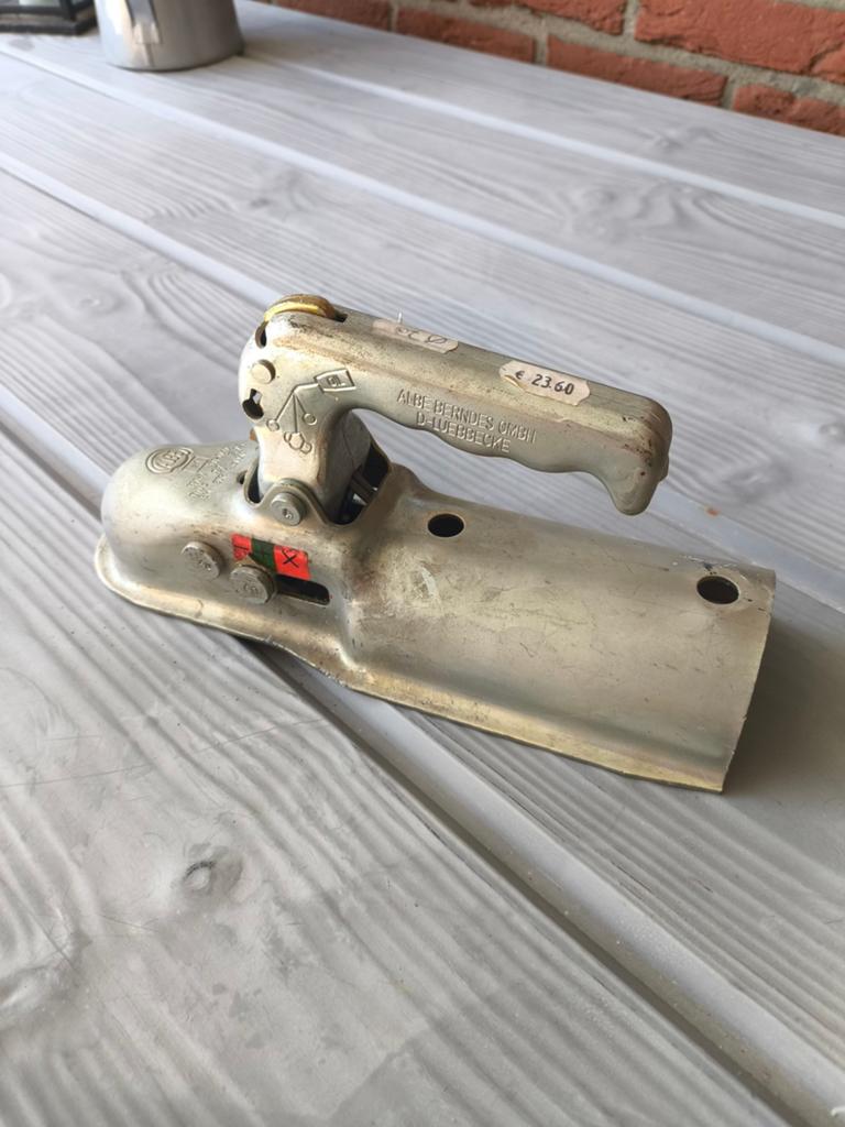 Kogelkoppeling aanhangwagen ALBE B50-X, Ophalen, Gebruikt