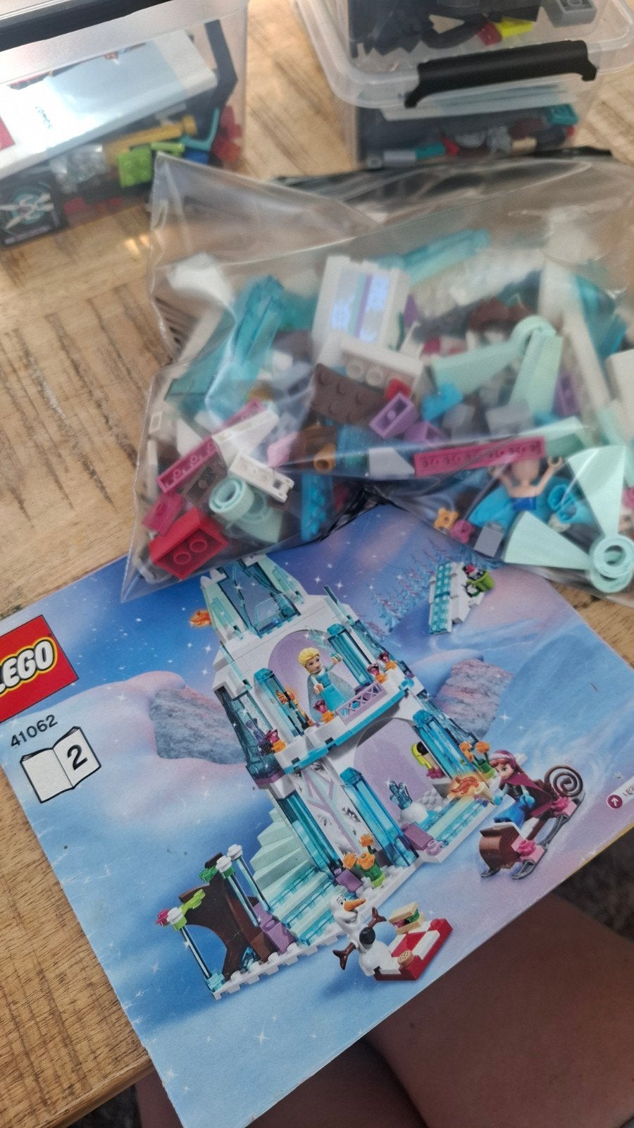 LEGO Friends 41062 Elsa's IJspaleis (Frozen), Kinderen en Baby's, Speelgoed | Duplo en Lego, Zo goed als nieuw, Lego, Complete set