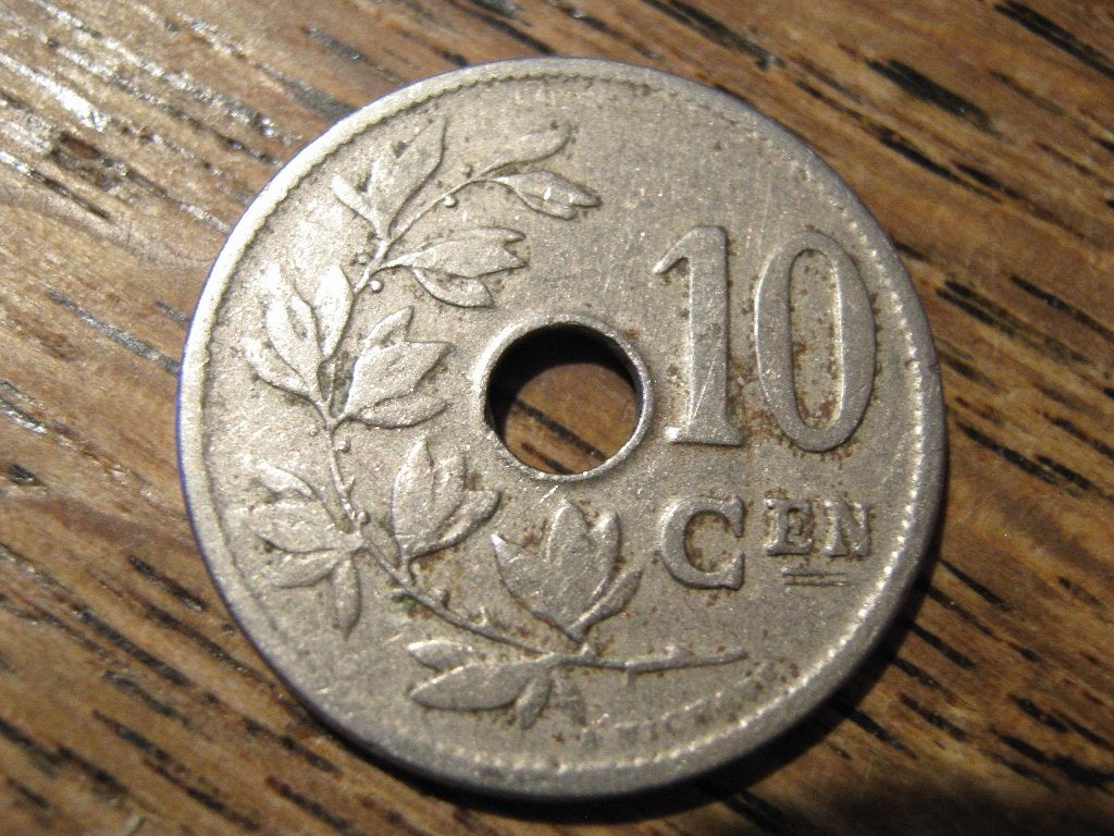Belgie 10 Centimes 1905, Vlaams, Leopold II #616, Postzegels en Munten, Ophalen of Verzenden, Overig, Losse munt