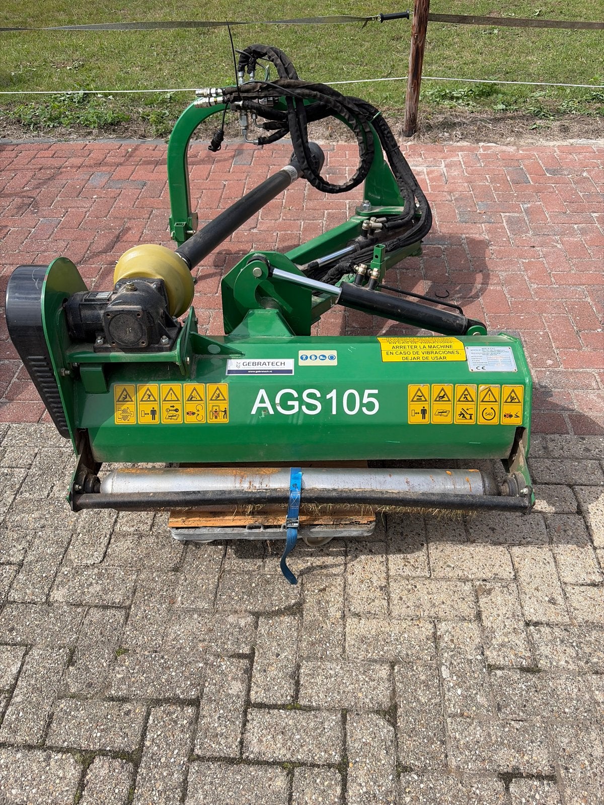AGS105 Klepelmaaier voor compact tractoren, Zakelijke goederen, Agrarisch | Werktuigen, Ophalen of Verzenden, Akkerbouw, Weidebouw
