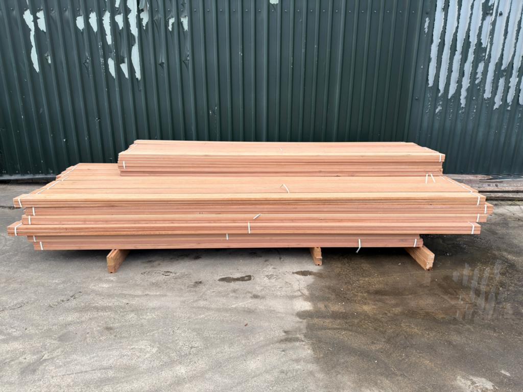 Hardhouten Kapur Vlonderplanken Vlonder Planken NIEUW, Ophalen, Nieuw, Hout