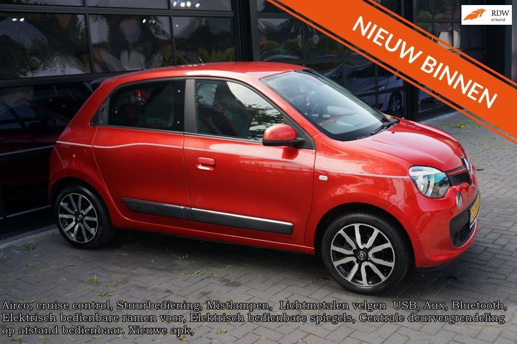 Renault Twingo 1.0 SCe Dynamique, Airco, CC, Elek pakket, Gebruikt, 840 kg, 4 stoelen, Origineel Nederlands
