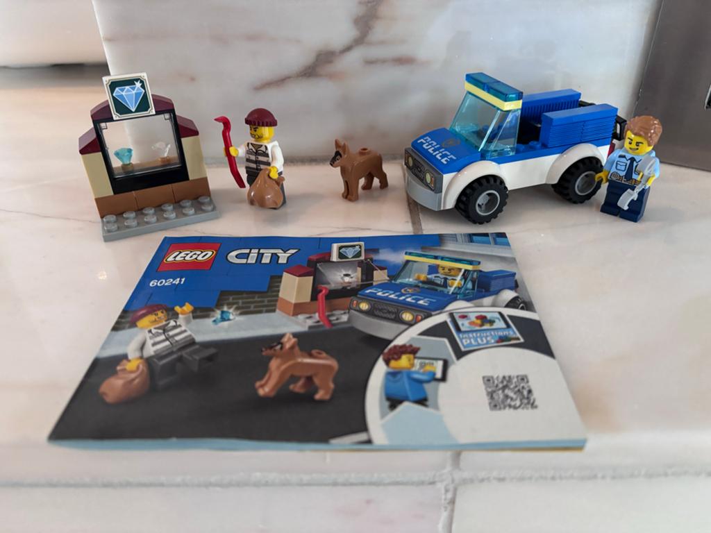 Lego City 60241 Politie hondenpatrouille, City, Lego, Ophalen of Verzenden, Zo goed als nieuw