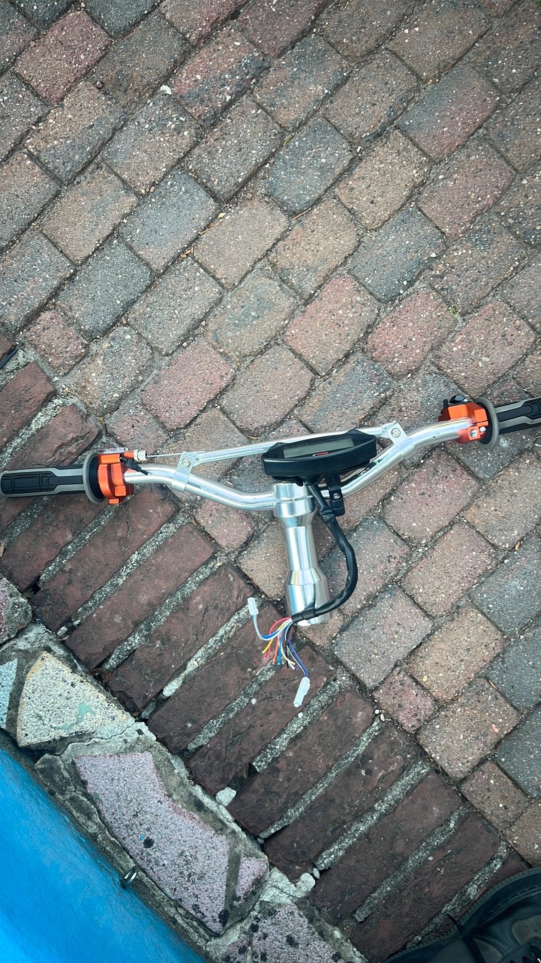Compleet stuns stuur, Fietsen en Brommers, Ophalen, Zo goed als nieuw, 80 kg of meer