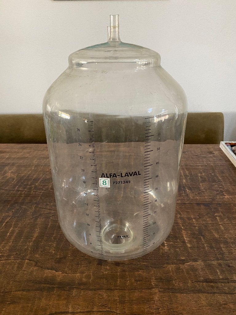 Melkglas boerderij, Antiek en Kunst, Antiek | Glas en Kristal, Ophalen