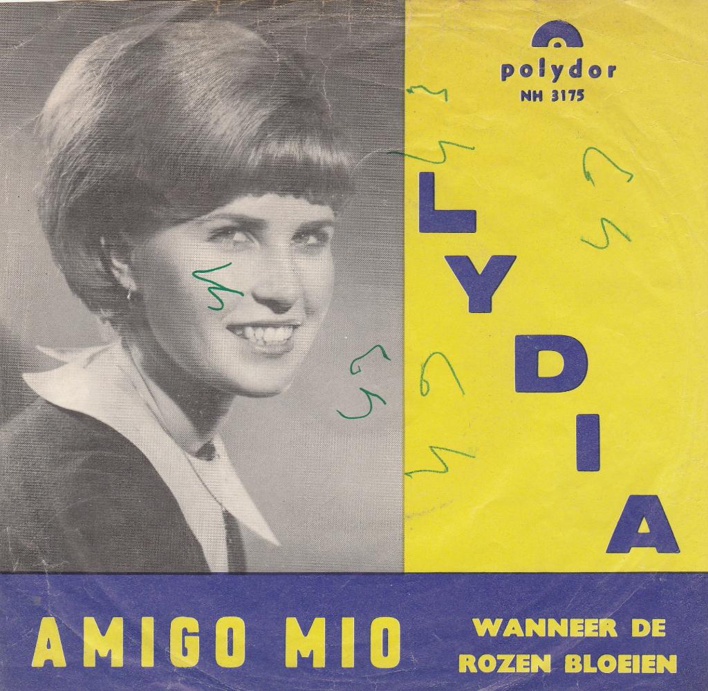Lydia - Amigo Mio, Gebruikt, 7 inch, Ophalen of Verzenden, Fotohoes