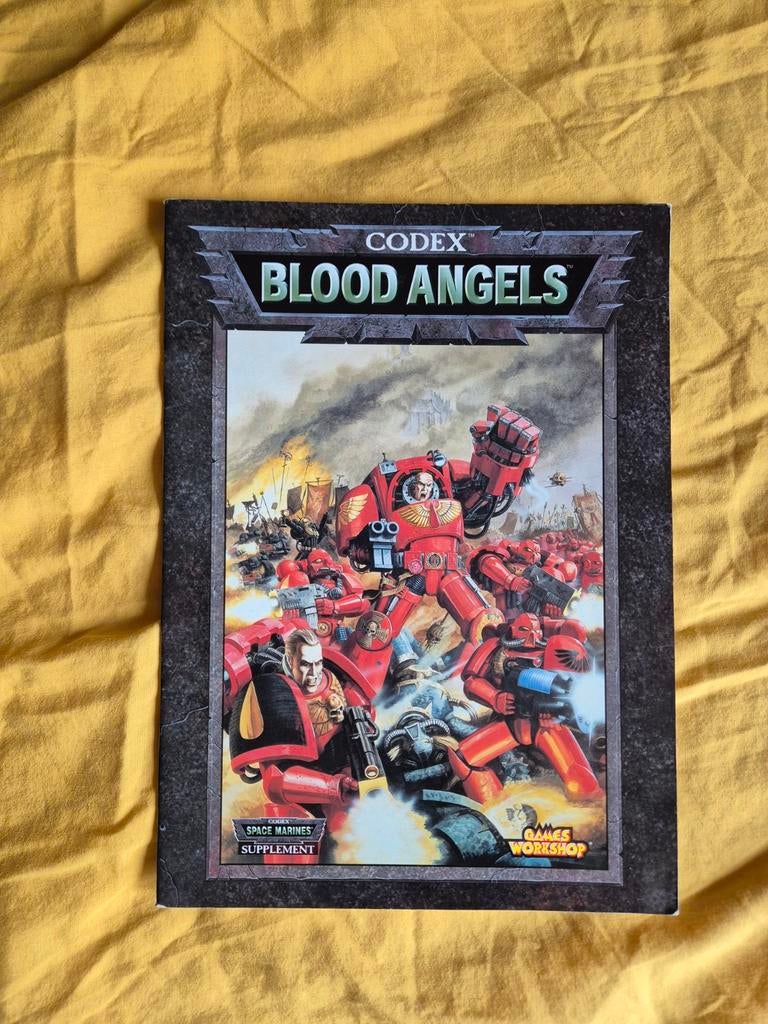 Warhammer 40k Codex Blood Angels 3rd Edition, Ophalen of Verzenden