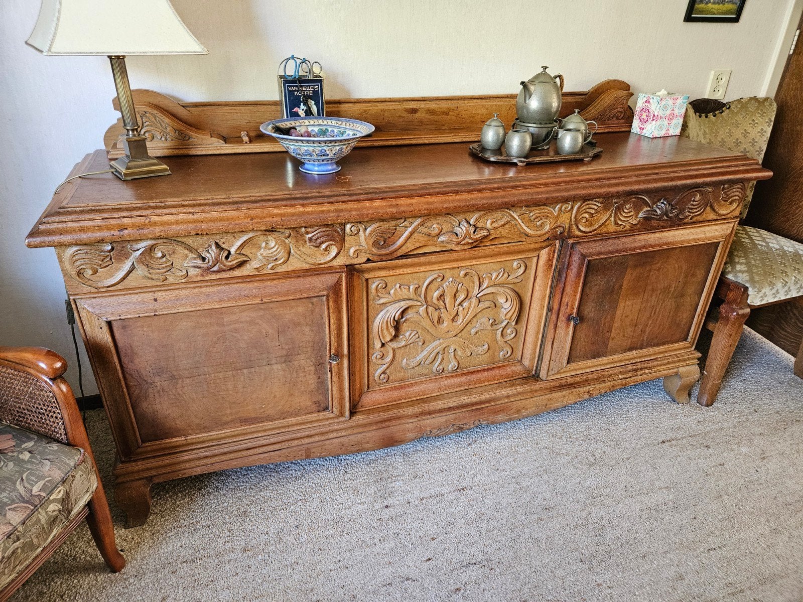 antiek dressoir, Ophalen, Gebruikt, 50 tot 75 cm, 150 tot 200 cm