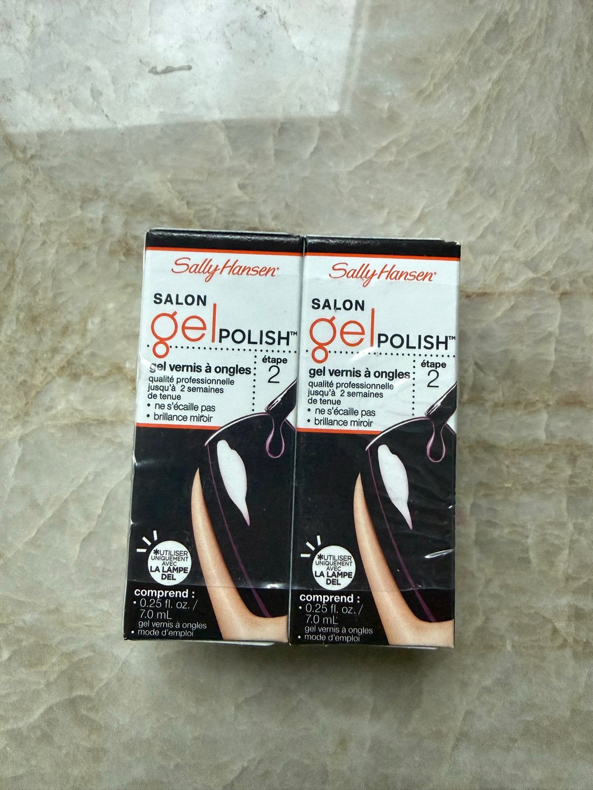 Sally Hansen Salon Gel Polish - Stap 2 (2 stuks), Ophalen of Verzenden, Nieuw, Overige typen