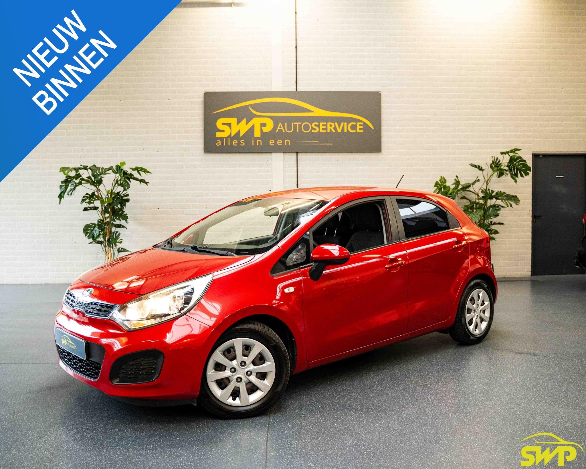 Kia Rio 1.2 CVVT ComfortLine | 5 deurs | Airco | Metallic la, Auto's, Euro 5, Gebruikt, Verwarmde buitenspiegels, 4 cilinders