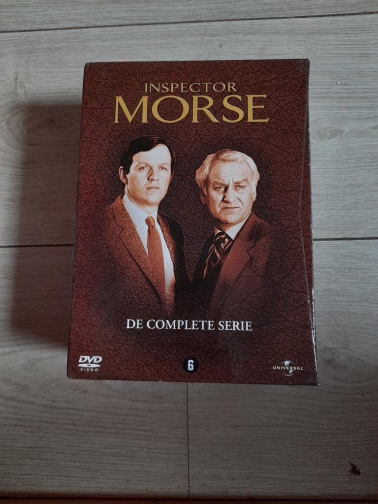 Inspector morse complete collectie, Cd's en Dvd's, Dvd's | Tv en Series, Alle leeftijden, Verzenden, Zo goed als nieuw, Komedie