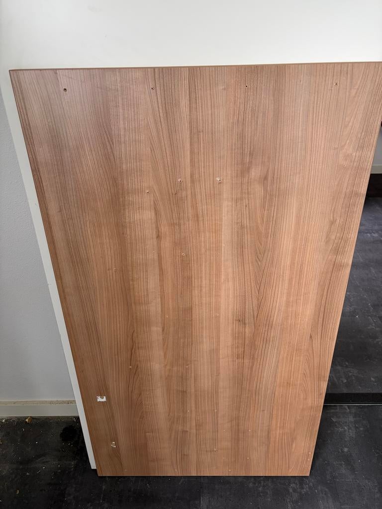 Bureaublad 80x140 cm (25mm dik), Huis en Inrichting, Bureaus, Ophalen, Gebruikt, Spaanplaat of MDF