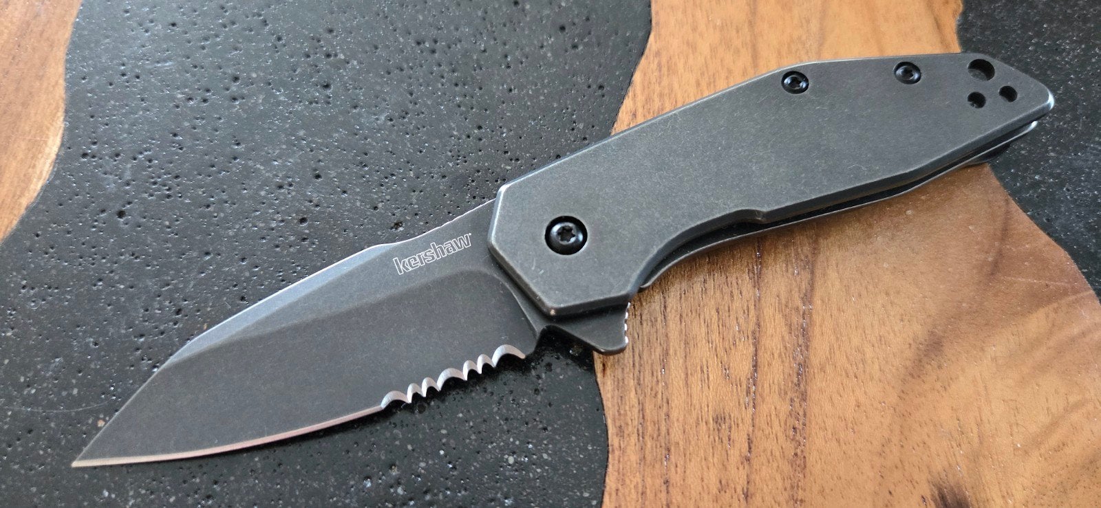 Kershaw 2065 Gravel mes / zakmes ..nieuw.., Ophalen of Verzenden, Nieuw