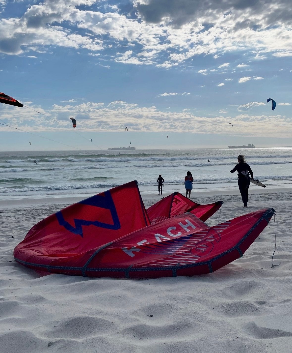 North Reach Kite 7m, Watersport en Boten, Kitesurfen, Gebruikt, Geen board, Kite, 11 m²
