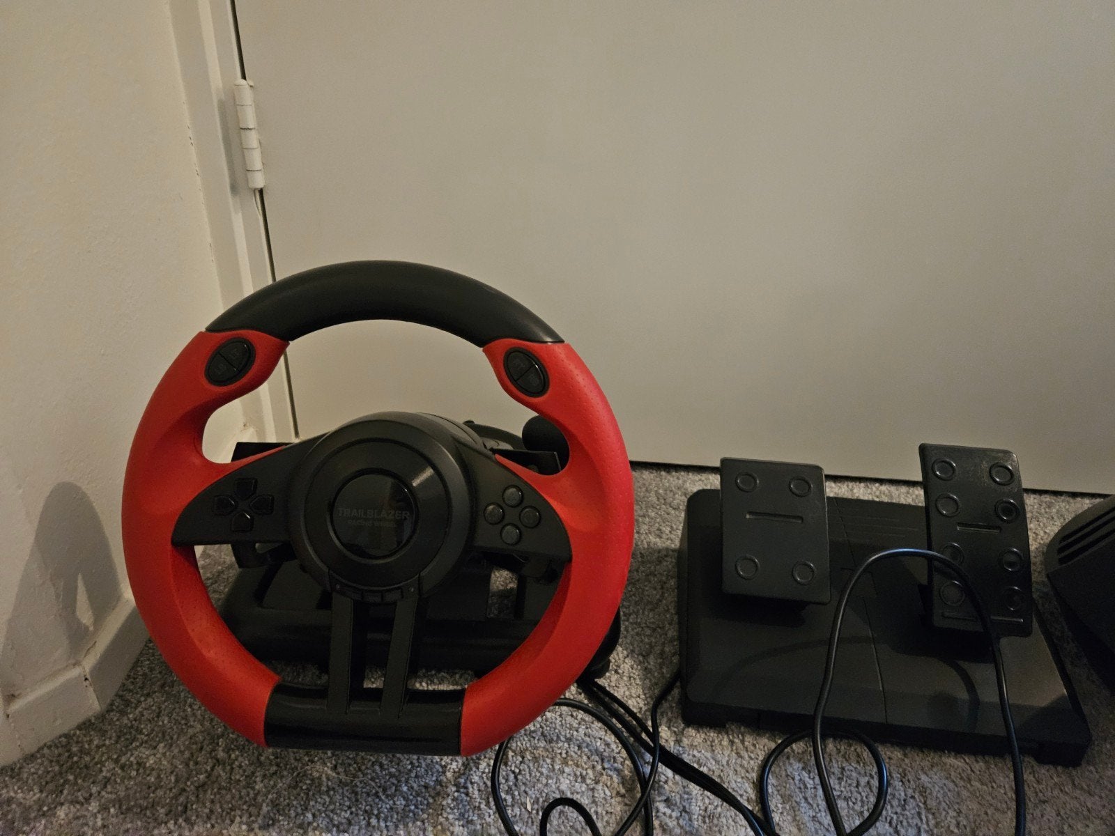 Speedlink en thrusmaster stuur met pedalen, Spelcomputers en Games, Spelcomputers | Overige Accessoires, Zo goed als nieuw, Ophalen of Verzenden