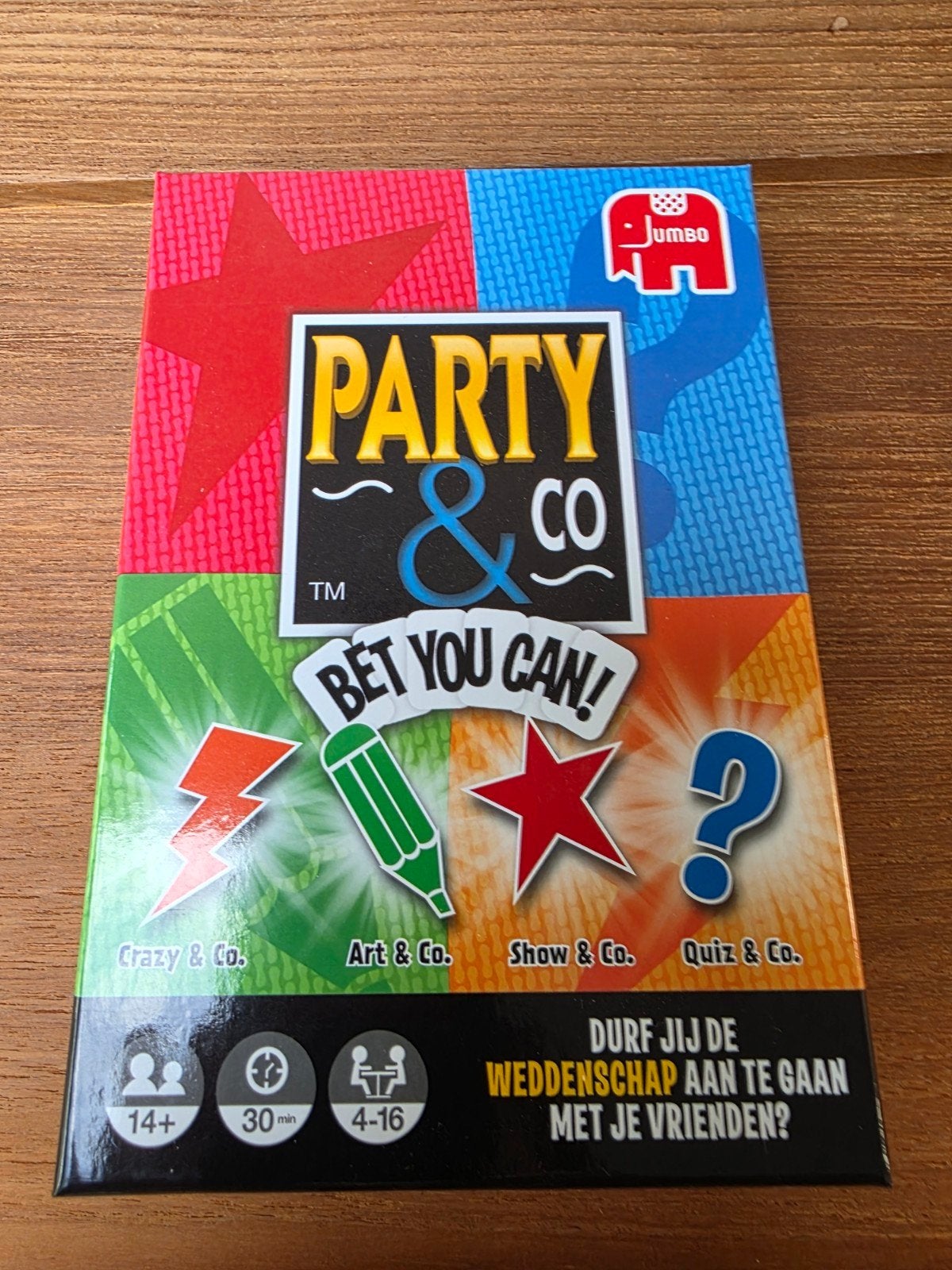 Party & Co. Bet You Can! Gezelschapsspel, Vijf spelers of meer, Ophalen of Verzenden, Zo goed als nieuw, Jumbo