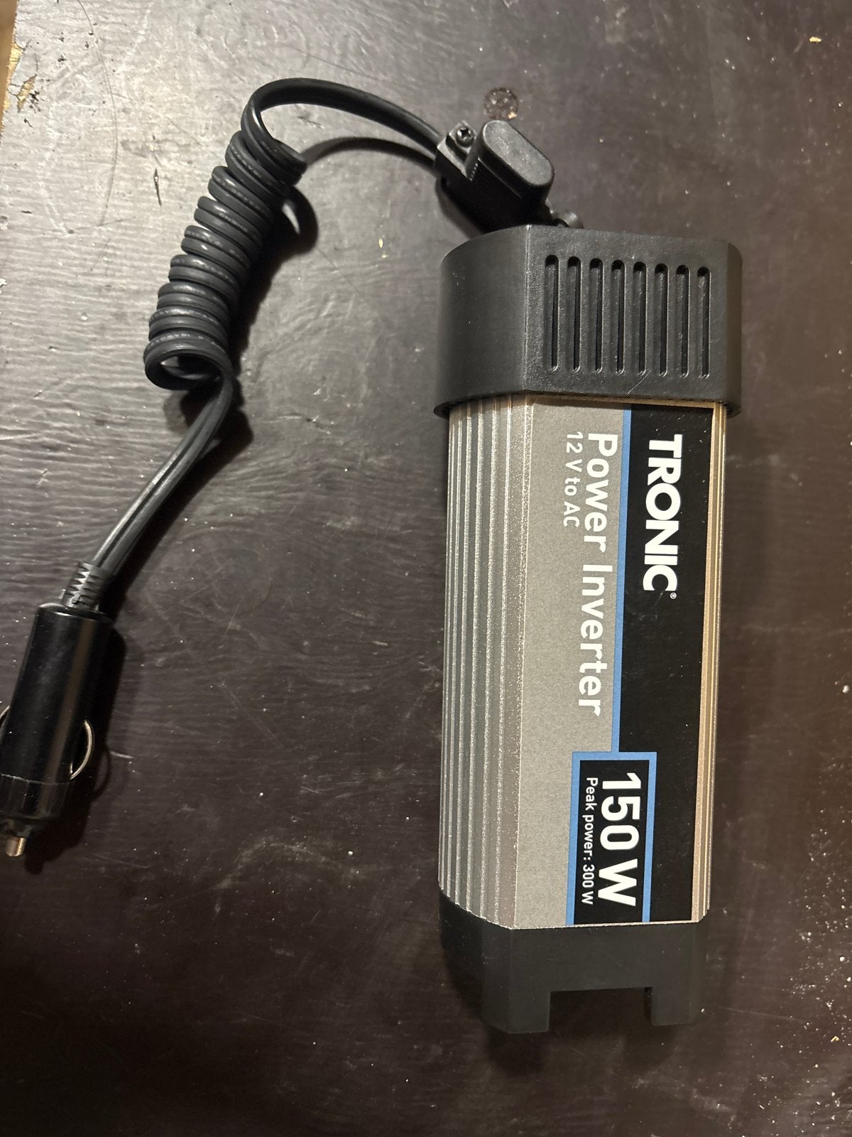 Tronic Power Inverter 150W (12V naar AC) met USB, Ophalen of Verzenden, Gebruikt