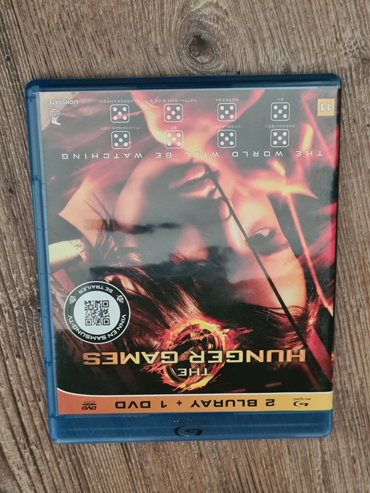 The Hunger Games - 2 Blu-ray + 1 DVD Set, Cd's en Dvd's, Film, Ophalen of Verzenden, Zo goed als nieuw, Blu-ray