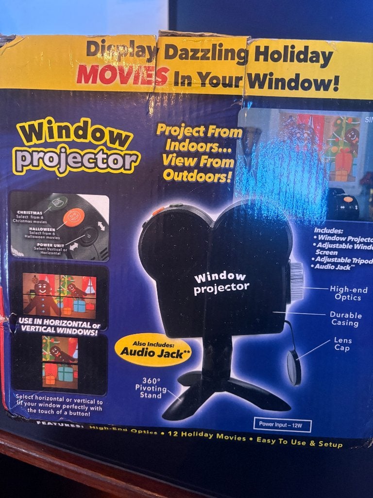 Window Projector, Ophalen of Verzenden, Gebruikt, Overige technologieën, Overige resoluties