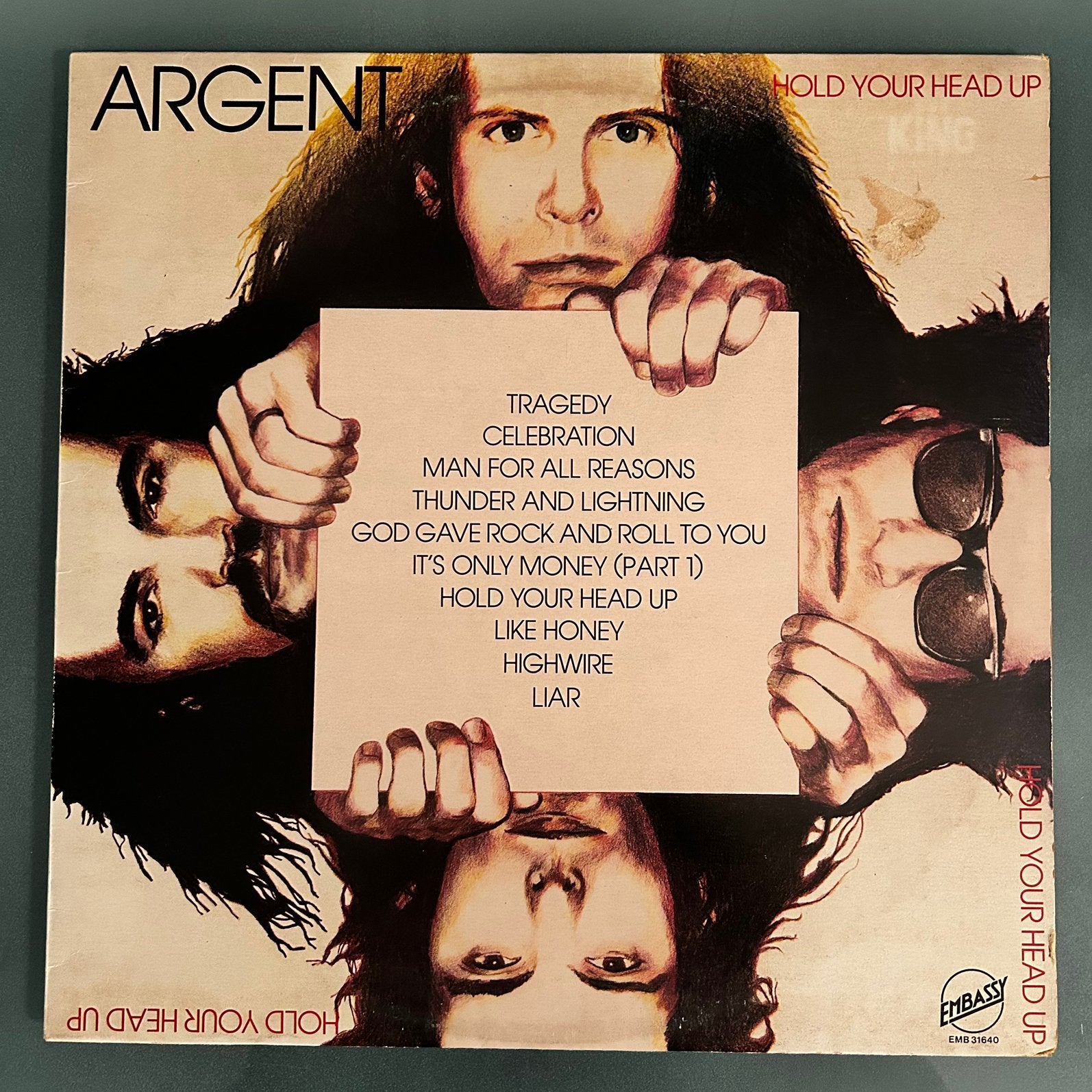 Argent - Hold Your Head Up, LP, Ophalen of Verzenden, Gebruikt, 12 inch, Poprock