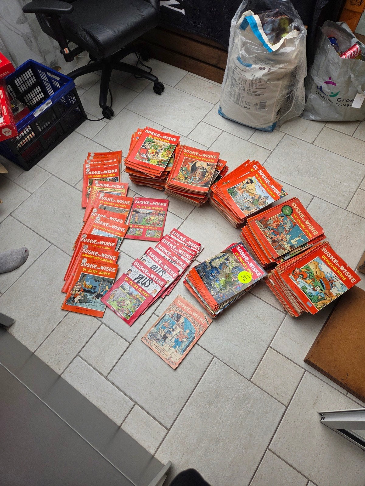 344 Suske en Wiske stripboeken - Grote collectie in één koop