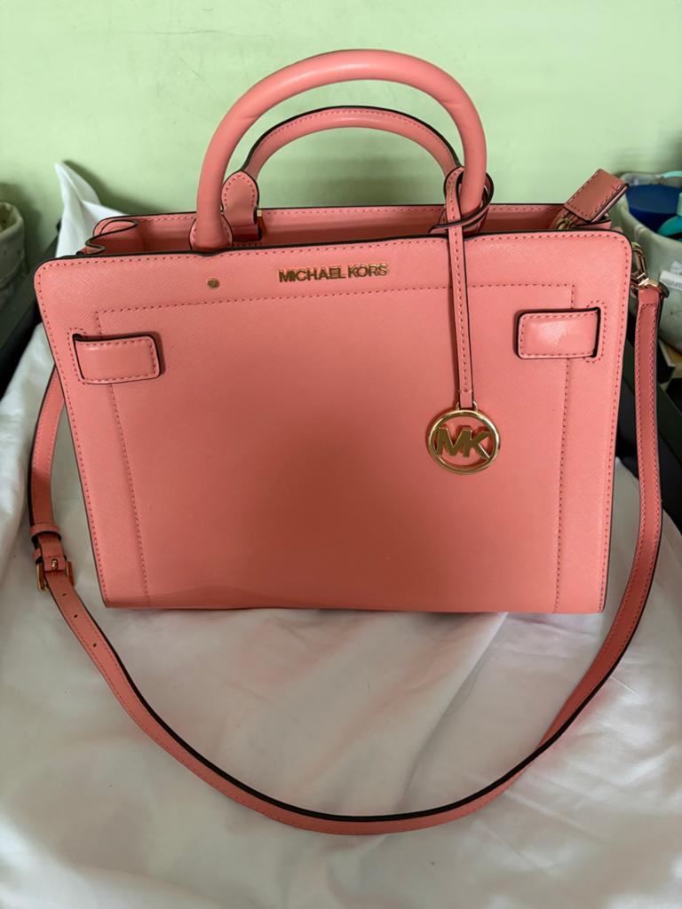 Michael Kors Handtas Koraalroze - Nieuw, Sieraden, Tassen en Uiterlijk, Tassen | Damestassen, Ophalen of Verzenden, Nieuw, Roze