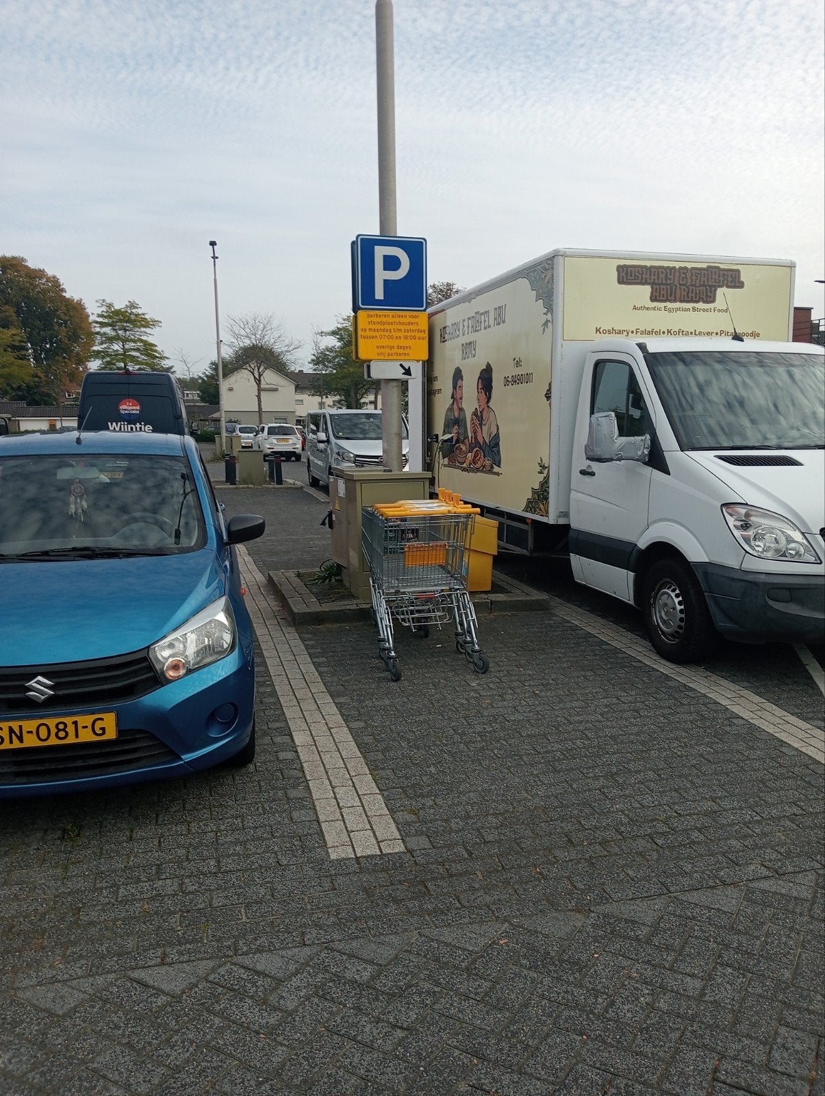 foodtruck snackwagen, Ophalen