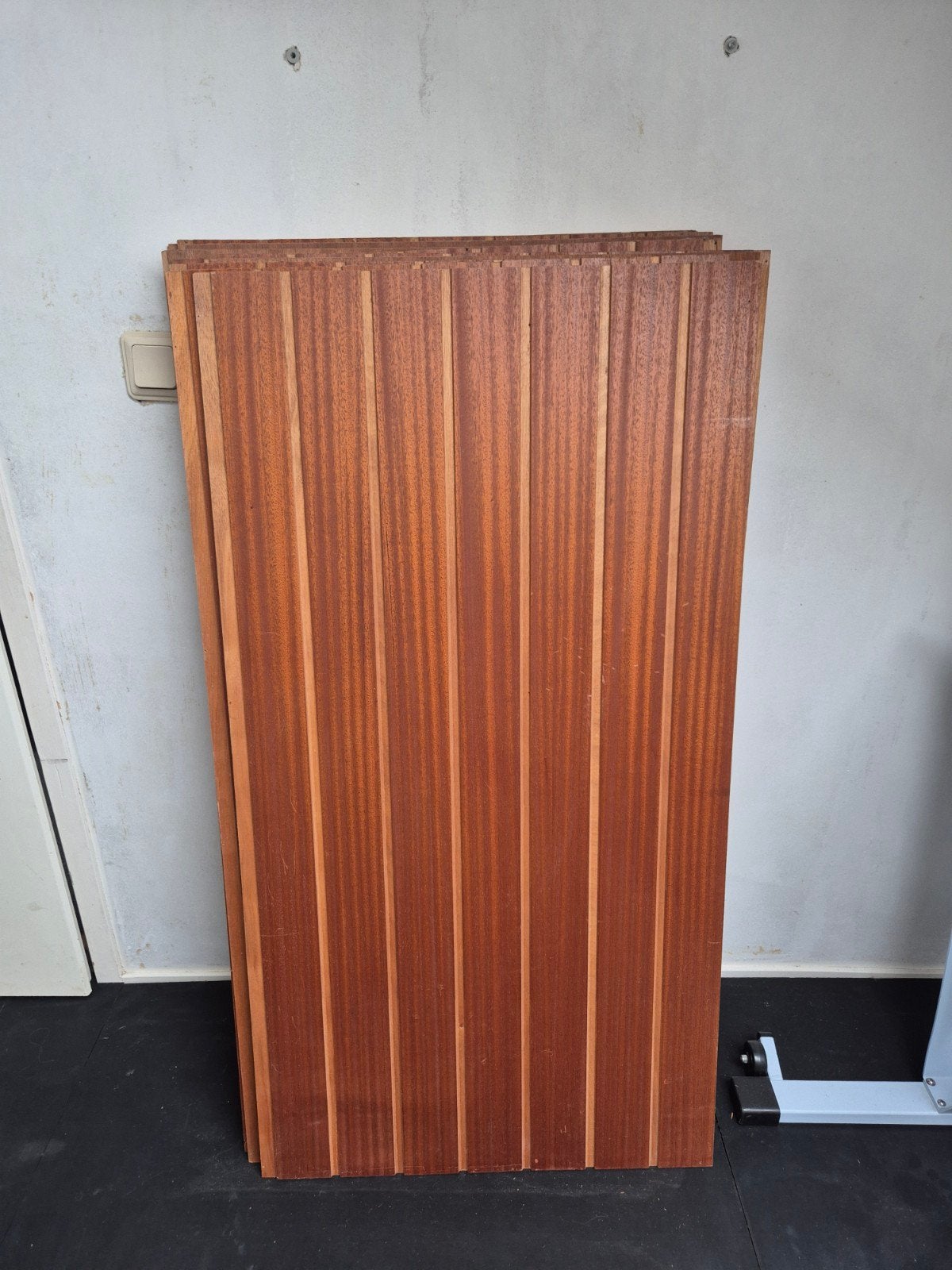 Vintage lambrisering / wand bekleding, Ophalen, Gebruikt