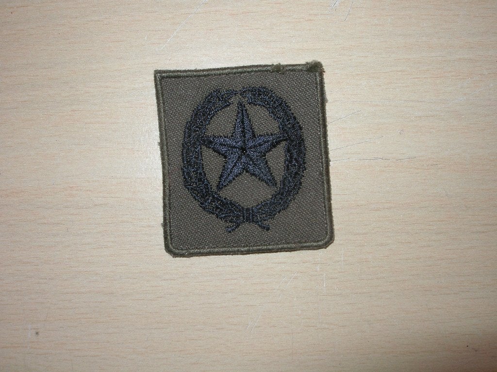 Vaardigheidsembleem schutter eerste klasse gvt, Verzamelen, Ophalen of Verzenden, Landmacht, Nederland, Embleem of Badge