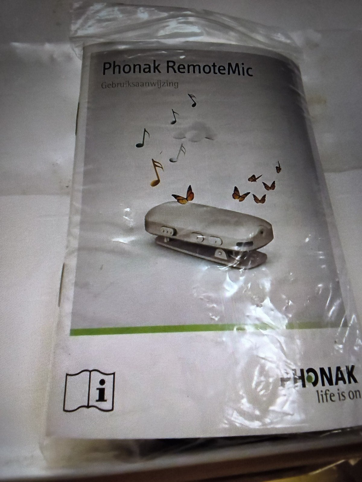 Phonak RemoteMic - Draadloze microfoon voor hoortoestellen, Ophalen of Verzenden, Zo goed als nieuw