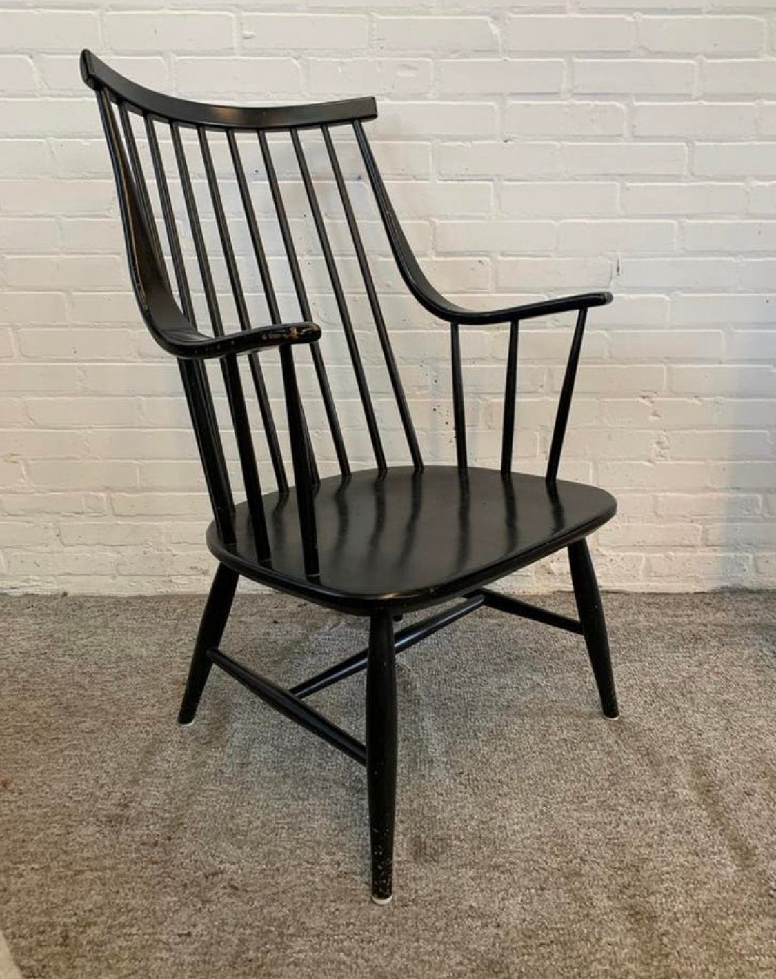 Fauteuil Lena Larsson Nesto Grandessa spijlenfauteuil, Ophalen of Verzenden, Zo goed als nieuw