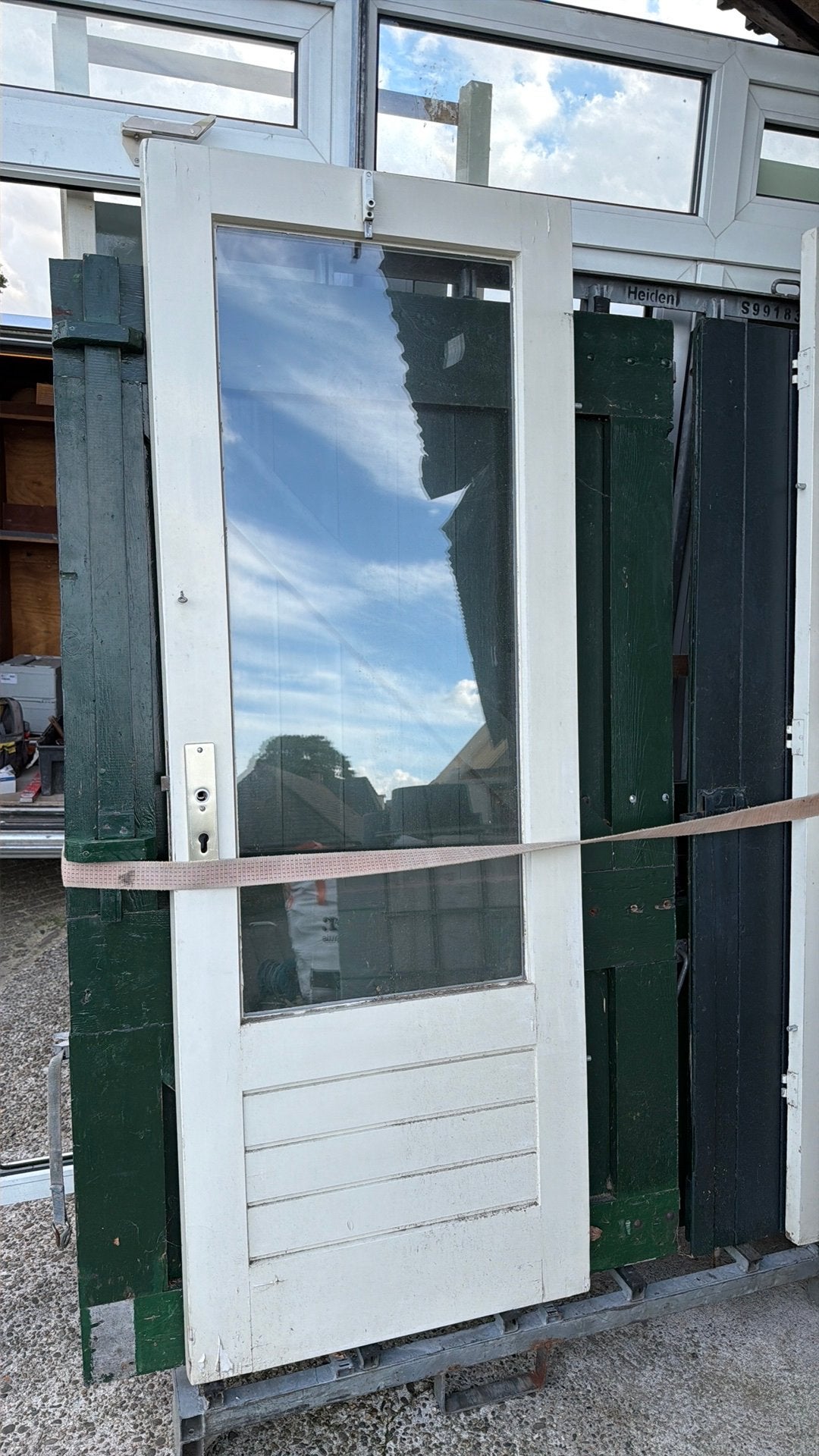 Buitendeur 770x2090, Ophalen, Gebruikt, Minder dan 80 cm, Buitendeur