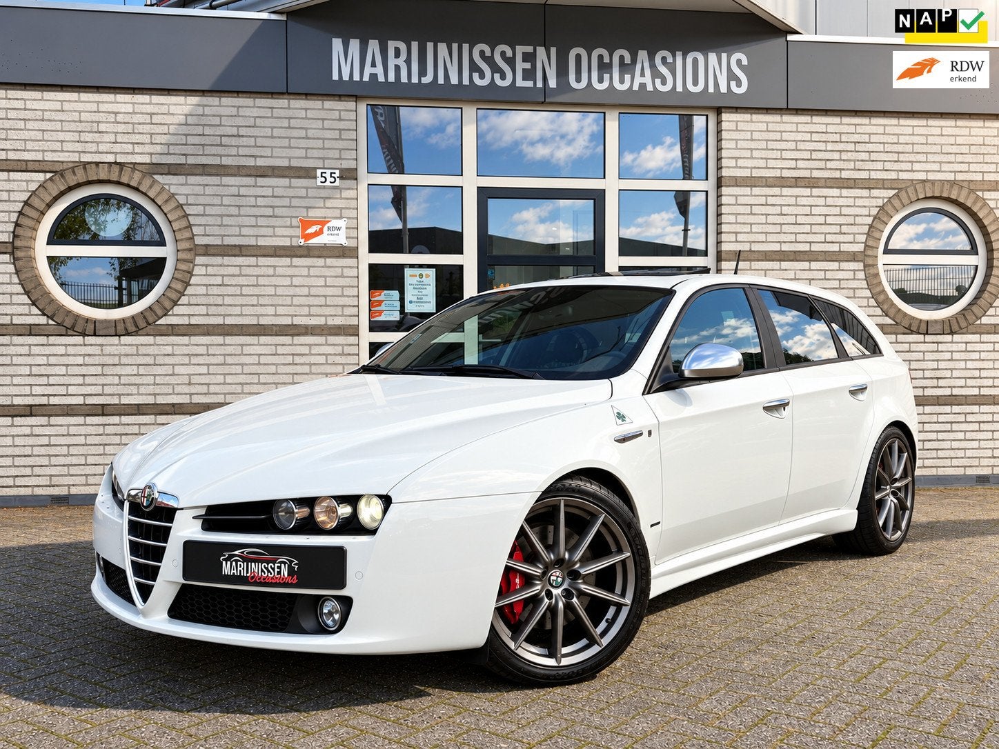 Alfa Romeo 159 Sportwagon 1.7 T Distinctive |Pano|Stoelvw|, Auto's, Voorwielaandrijving, Euro 5, Gebruikt, 4 cilinders