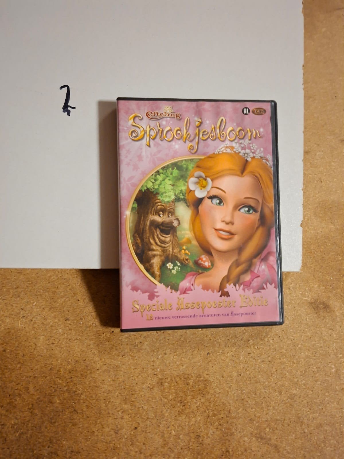 Efteling Sprookjesboom: Speciale Assepoester Editie DVD, Gebruikt, Alle leeftijden, Tv-serie, Sprookjes