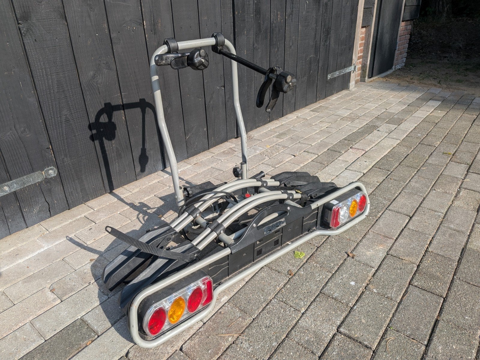 fietsendrager, kantelbaar 60kg, Ophalen, Gebruikt, 2 fietsen, Trekhaakdrager